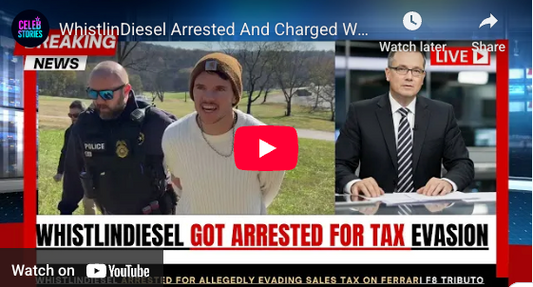 WhistlinDiesel AKA Cody Detwiler Arrested For Auto Tax Evasion